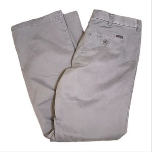 Izod Men's Gray Khaki Pants